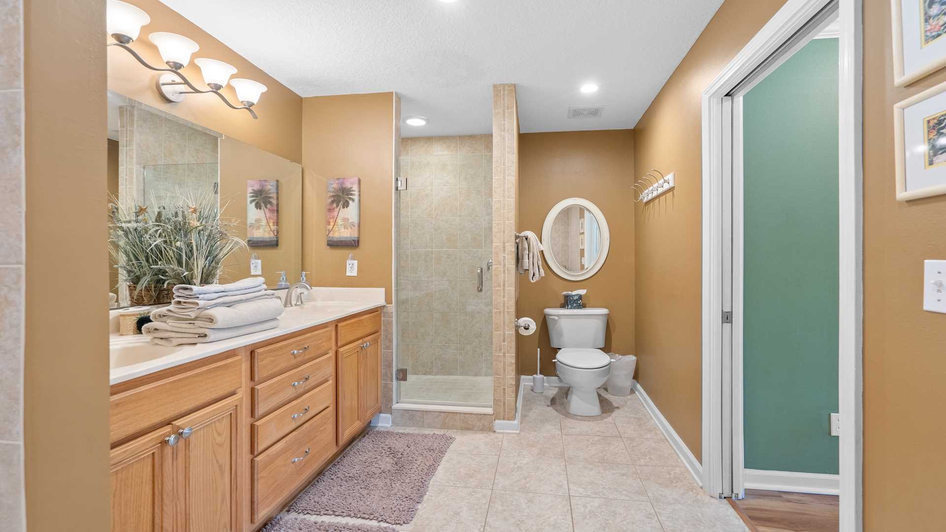 Master walk-in Shower