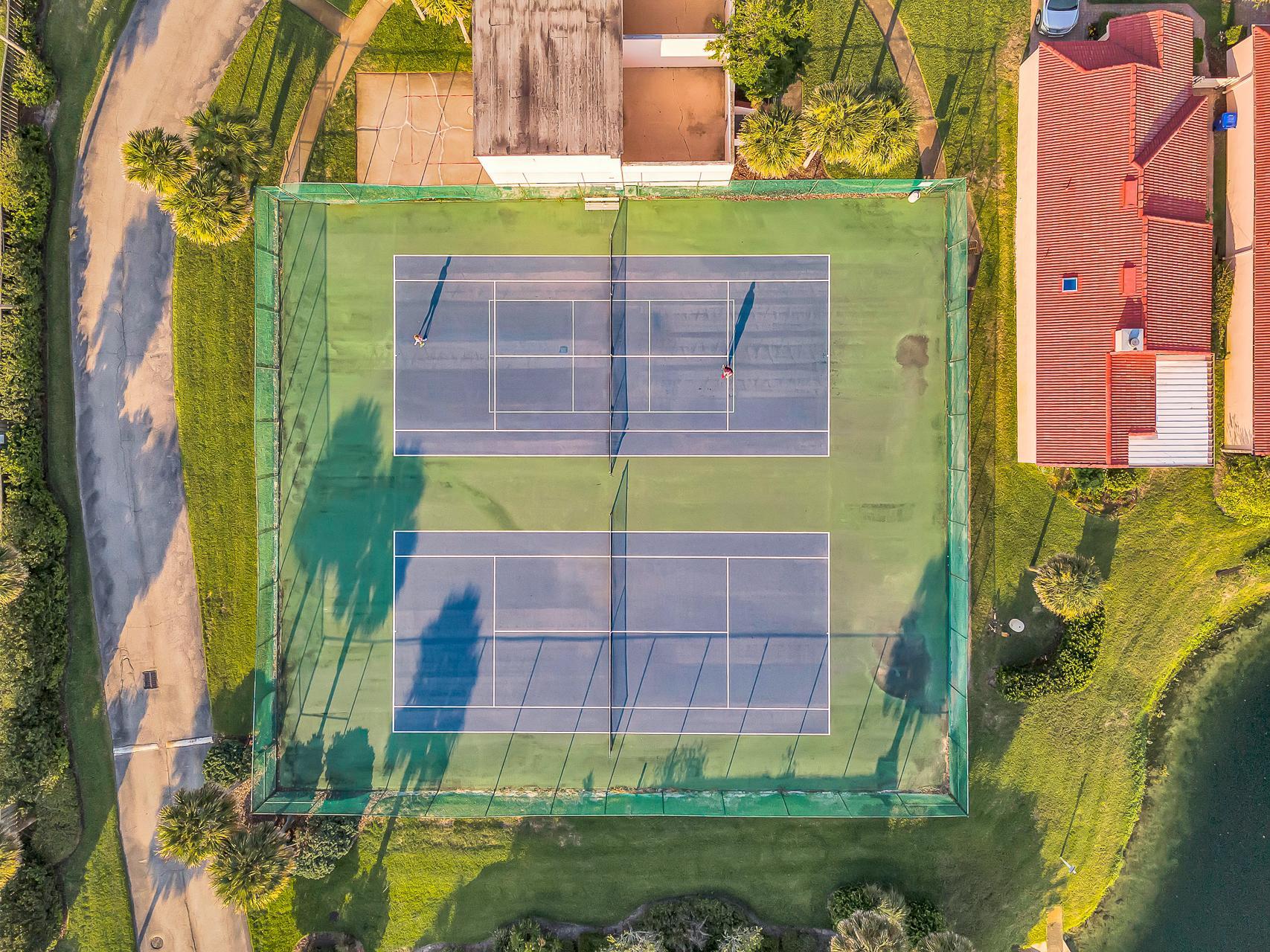 Pickleball court